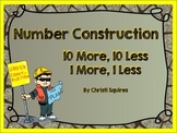 10 More, 10 Less, 1 More, 1 Less Number Construction (SMARTBoard)