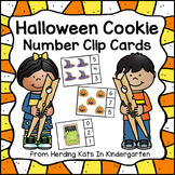 Halloween Number Counting Clip Cards