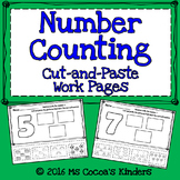 Counting to 10 - Engaging Cut-and-Paste Activities for Ear