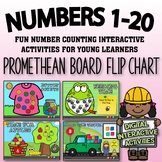 Counting to 20 Promethean Board Flip Chart