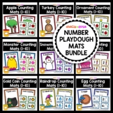 Counting Mats Year Long BUNDLE | Counting to 10 | Number R