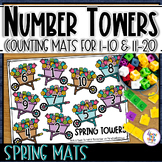 Number Counting Tower Mats -  for numbers 1-10, 11-20 & Ad