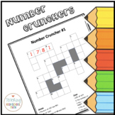 Cross Number Puzzles  - Early Finisher Math Puzzles