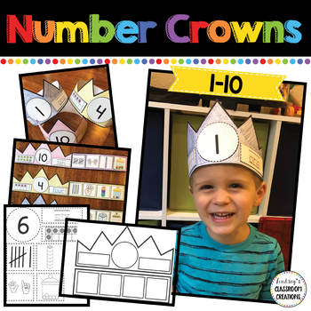 number crown teaching resources teachers pay teachers