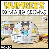 Number Crowns | Numeracy Hats | Math Activity | Fine Motor
