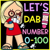 Number Dab 0-100 | Print & Digital | Google Slides