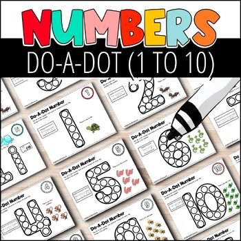 Number Do-A-Dot by My Simple Schoolhouse | TPT