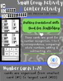 Number Dot Cards (1-20)