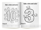 Number Dot Marker Activity Book for Kids