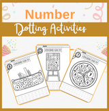 Number Dotting Activities | Writing 1-10
