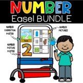 Number Easel Bundle Posters Number Sense Counting Back to School