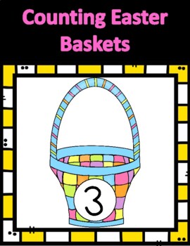 Preview of Number Easter Baskets (1-10)