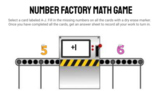 Number Factory: 1 More or 1 Less Mental Math