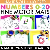Number Fine Motor Mats | Numbers to 10 and Numbers to 20 M