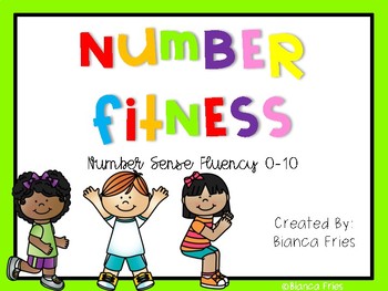 Preview of Number Fitness - Number Sense Fluency 0-10
