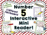 Number Five Interactive Mini Readers- FREEBIE!!