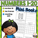 Kindergarten Math:  Numbers 1-20 Mini-Books