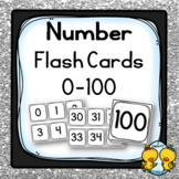 Number Flash Cards: 0-100 {Math Centre Manipulatives}