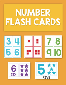Preview of Number Flash Cards