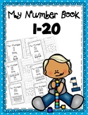 Number Flip Book 1-20 - cut and paste