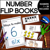 Number Books | Number Recognition Activities 1 - 20