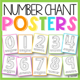 Number Formation Posters with Formation Chants and Jingles