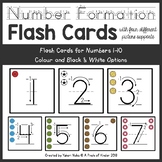 Number Formation Flash Cards