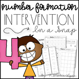Number Formation Intervention and RtI