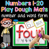 Playdough Mats Numbers 1 to 20