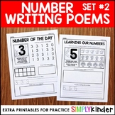 Number Poems Additional Practice Pages
