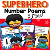 Number Formation Poems {Superhero theme}