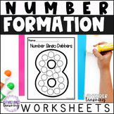 Number Formation Practice - Bingo Dot Marker Printable Num