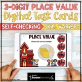 Number Forms | Place Value Math Task Cards 2nd grade | Dig