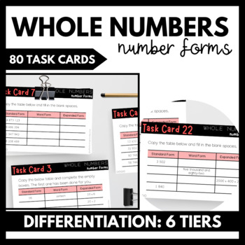 Preview of Number Forms: Whole Numbers