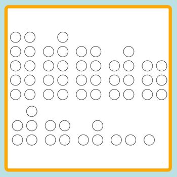 Number Frames Dots / Holes for Math Similar to Numicon Clip Art ...