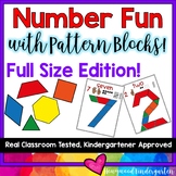 Number Fun with Pattern Blocks . Great Center / Station fo