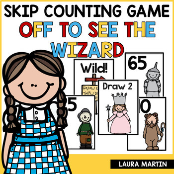 Preview of Math Number Game 0-120 - Math Games - Skip Counting by 5s - Oz Theme