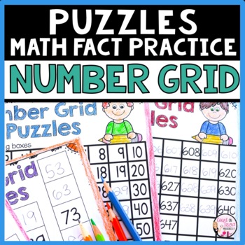 Number Grid Puzzles by Count on Tricia | Teachers Pay Teachers