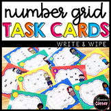 Number Grid Task Cards Place Value Math Activities
