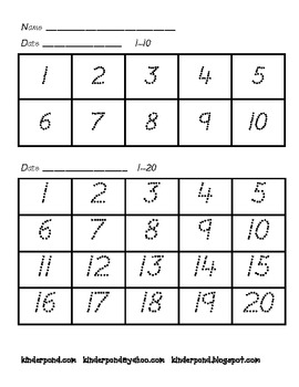 number grids 1 100 with traceable numbers by kinderpond tpt