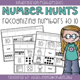 Number Hunts with Numbers to 10