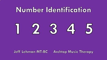 Preview of Number Identification Songs & Videos (1 to 5, 6 to 10, and 0) BUNDLE