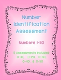 Number Identification Assessment