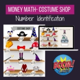 Number Identification BOOM Cards Halloween Costume shop Mo