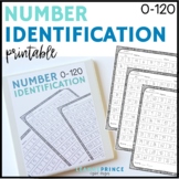 Number Identification Fluency Practice Pages