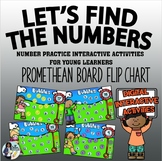 Number Identification PROMETHEAN BOARD Flip Chart and Printables