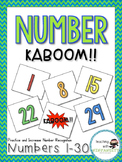 Number KABOOM!! Numbers 1-30