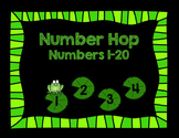 Number Line Lily Pads-  Numbers to 20