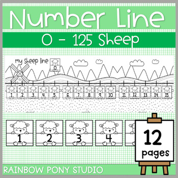 Preview of Number Line 0-150 |Large blank 150’s chart