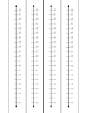 printable number line 0 20 worksheets teachers pay teachers